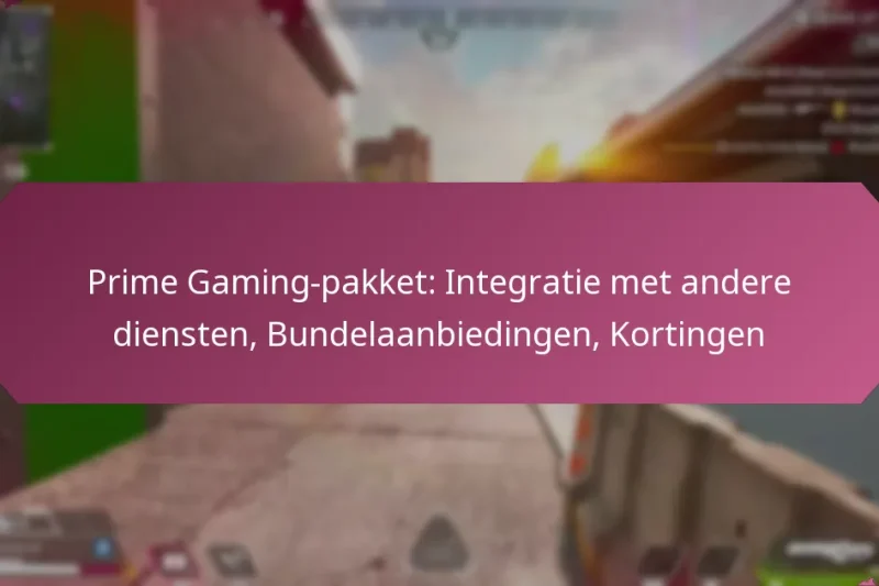 Prime Gaming-pakket: Integratie met andere diensten, Bundelaanbiedingen, Kortingen