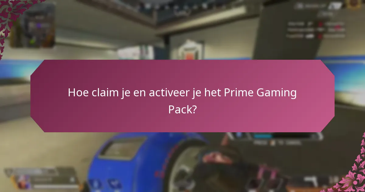 Wat zijn de voordelen van het gebruik van het Prime Gaming Pack?
