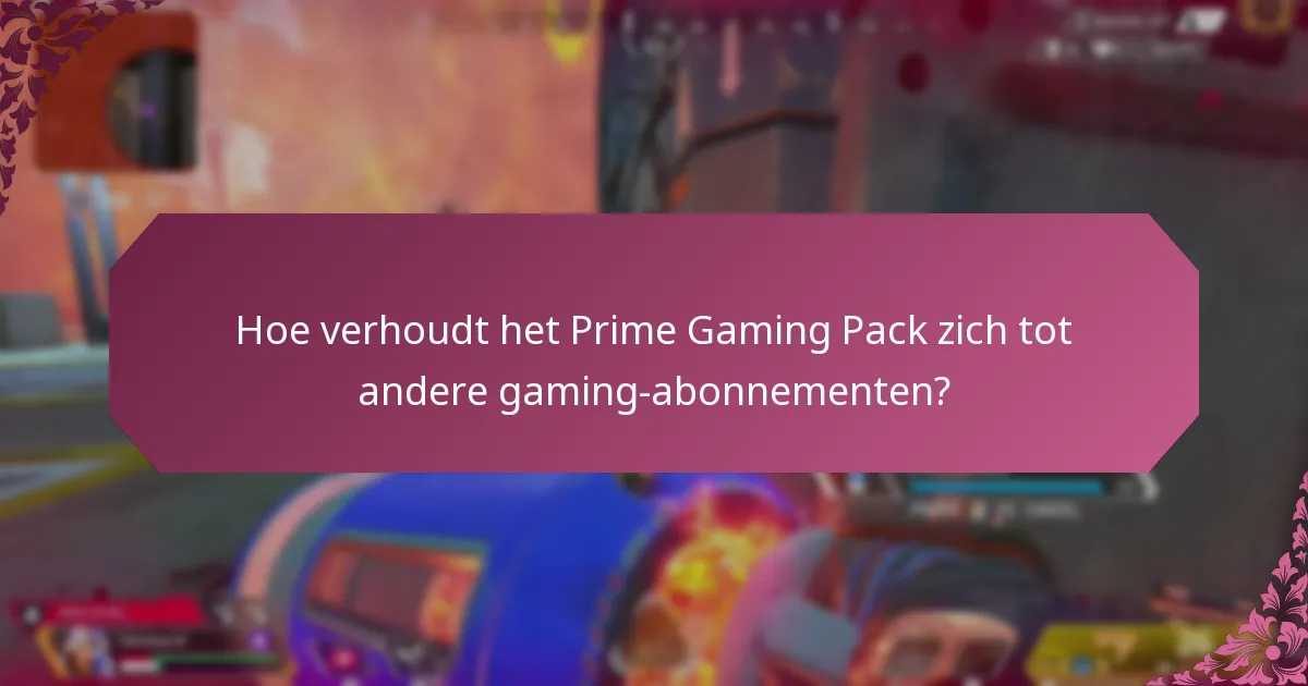 Welke exclusieve voordelen zijn beschikbaar in het Prime Gaming Pack?