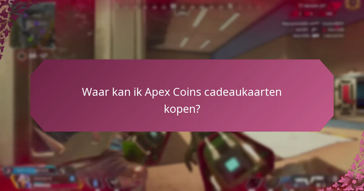 Hoe kan ik het saldo van mijn Apex Coins cadeaukaart controleren?