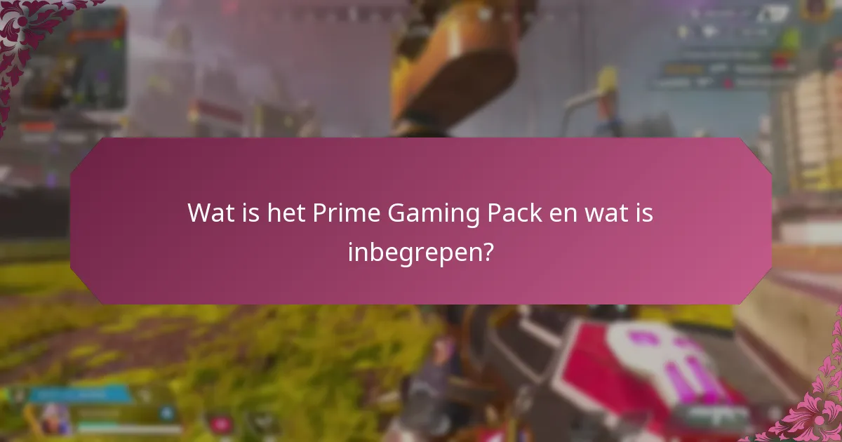 Wat zijn de huidige aanbiedingen voor beperkte tijd in het Prime Gaming Pack?