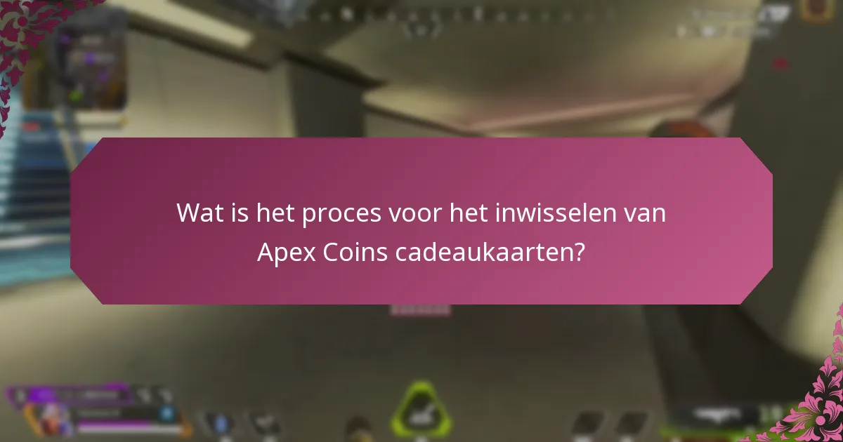 Welke retailers verkopen geldige Apex Coins cadeaukaarten?