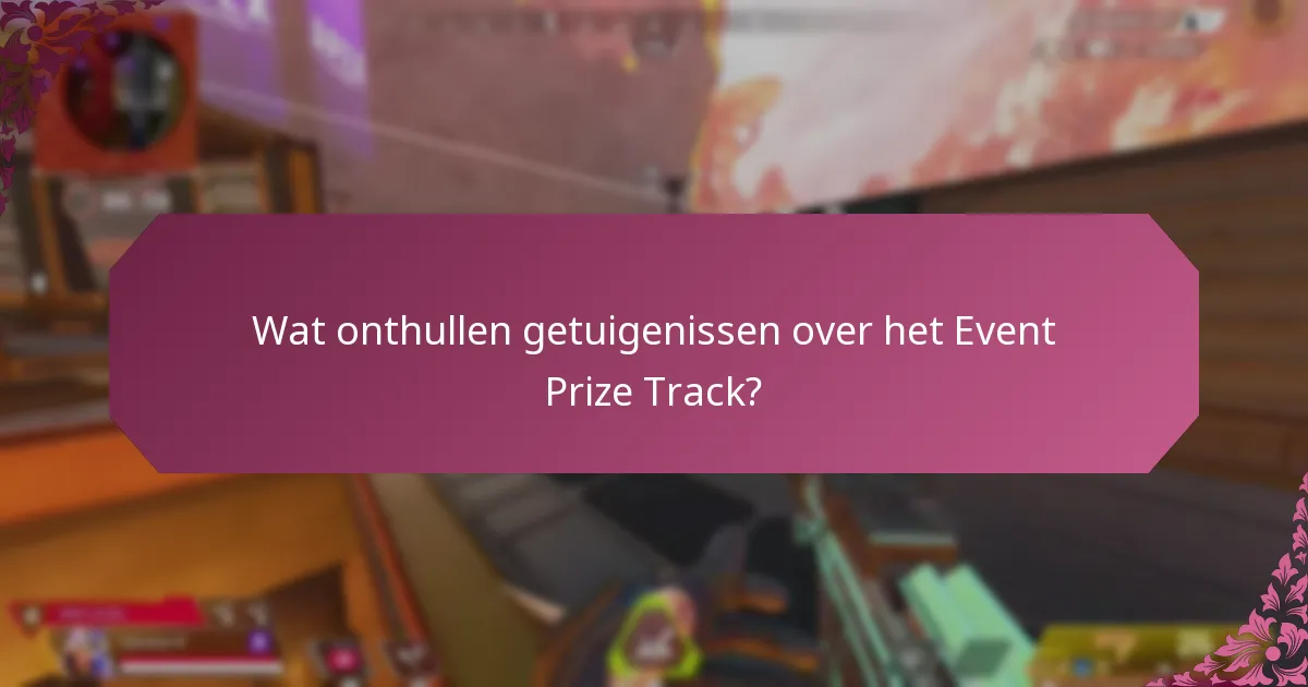 Hoe vormt feedback uit de gemeenschap de percepties van het Event Prize Track?