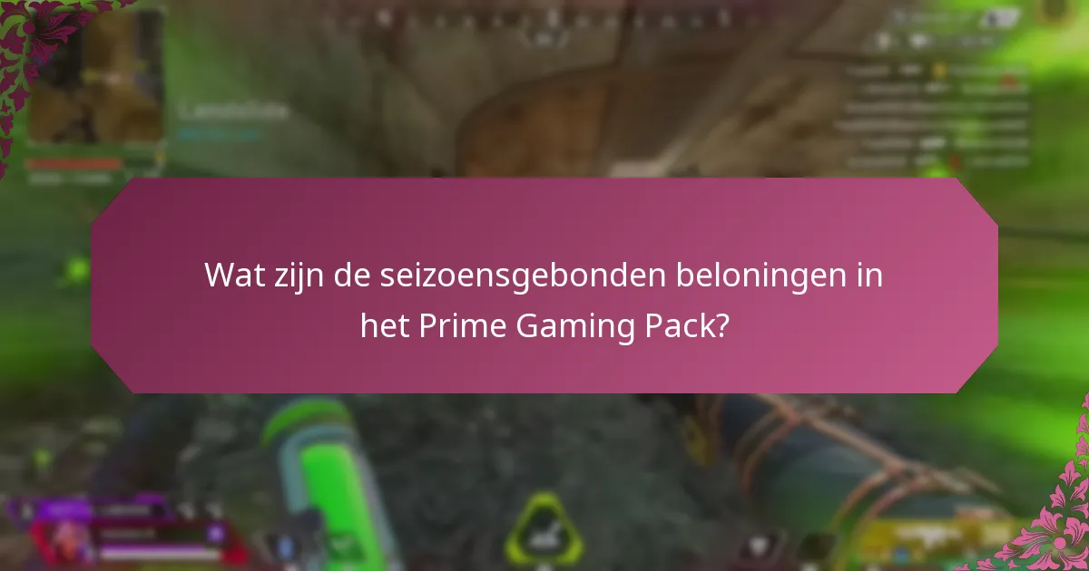Hoe profiteren gebruikers van het Prime Gaming Pack?